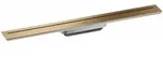 Hansgrohe AXOR Drain Fertigset Duschrinne, Brushed Bronze, 700 mm, frei im...