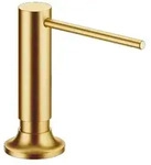 Dornbracht VAIA Spender mit Rosette - Messing geb&uuml;rstet (23kt Gold)