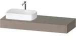 Duravit Konsole &bdquo;Qatego&ldquo; in Basalt Matt