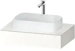 Duravit Konsole &bdquo;Qatego&ldquo; in Wei&szlig; Hochglanz