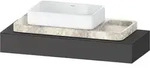 Duravit Konsole &bdquo;Qatego&ldquo; in Graphit Matt