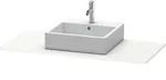 Duravit Konsole &bdquo;XSquare&ldquo; in Wei&szlig; Supermatt