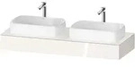 Duravit Konsole &bdquo;Qatego&ldquo; in Wei&szlig; Hochglanz