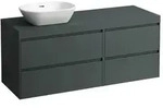 Waschtischunterbau+Waschtischplatte (MODULAR SYSTEM) LANI 495x1370x580 mit...