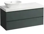 Waschtischunterbau+Waschtischplatte (MODULAR SYSTEM) LANI 495x1185x580 mit...