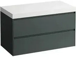 Waschtischunterbau+Waschtischplatte (MODULAR SYSTEM) LANI 495x985x580 ohne...