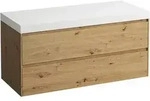 Waschtischunterbau+Waschtischplatte (MODULAR SYSTEM) LANI 495x1185x580 ohne