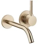 Dornbracht META Waschtisch-Wand-Einhandbatterie ohne Ablaufgarnitur Light Gold