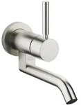 Dornbracht META Waschtisch-Wand-Einhandbatterie ohne Ablaufgarnitur - Platin