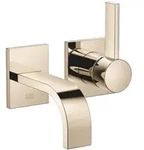 Dornbracht MEM Waschtisch-Wand-Einhandbatterie ohne Ablaufgarnitur MEM Champagne