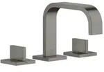 Dornbracht MEM Waschtisch-Dreilochbatterie mit Ablaufgarnitur - Dark Platinum