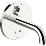 HansaELECTRA Waschtischarmatur Hansaelectra FM-Set f. WT-Batt. 8181 Rosette rund 3V,