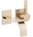 Dornbracht MEM Waschtisch-Wand-Einhandbatterie ohne Ablaufgarnitur MEM Champagne