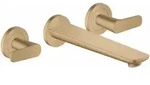 Hansgrohe Unterputz-Armatur &bdquo;Axor Citterio C&ldquo; Ausladung 0 mm in Brushed Bronze