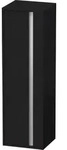Duravit Halbhochschrank &bdquo;Ketho&ldquo; 40 &times; 132 &times; 36 cm Eiche Schwarz