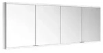 KEUCO Royal Modular 2.0 Spiegelschrank beleuchtet Wandvorbau silber-eloxiert