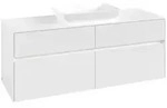 Villeroy & Boch Collaro Waschbeckenunterschrank C116B0, 1400x548x500mm, Glossy...