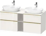 Duravit Waschtischunterschrank wandh&auml;ngend &bdquo;D-Neo&ldquo; 140 &times; 66,4 &times; 55 cm...