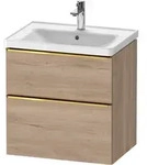 Duravit Waschtischunterschrank wandh&auml;ngend &bdquo;D-Neo&ldquo; 63,4 &times; 62,5 &times; 45,2 cm...