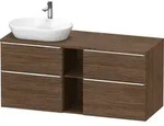 Duravit Waschtischunterschrank wandh&auml;ngend &bdquo;D-Neo&ldquo; 140 &times; 66,4 &times; 55 cm...