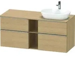 Duravit Waschtischunterschrank wandh&auml;ngend &bdquo;D-Neo&ldquo; 140 &times; 66,4 &times; 55 cm...