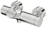 Aufputz-Duscharmatur VITUS VD-Auf/Zu-T / u, Mischwasser, Thermostat,