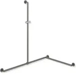 HEWI Duschhandlauf System 900 PG56, Dunkelgrau Perlglimmer tiefmatt