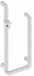 HEWI Duschhandlauf U-Form Serie 801, 1100mm x 900mm x 500mm, Signalwei&szlig;