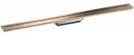 Hansgrohe AXOR Drain Fertigset Duschrinne 900 mm, Polished Red Gold, Edelstahl...