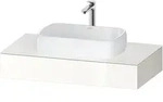 Duravit Konsole &bdquo;Qatego&ldquo; in Wei&szlig; Hochglanz