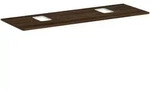 Hansgrohe Xelu Q Konsole 1560&frasl;550 Nussbaum Dunkel