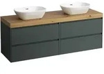 Waschtischunterbau+Waschtischplatte (MODULAR SYSTEM) LANI 495x1570x580...