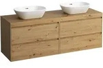 Waschtischunterbau+Waschtischplatte (MODULAR SYSTEM) LANI 495x1570x580...