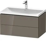 Duravit M&ouml;belset c-shaped Set wandh&auml;ngend wandh&auml;ngend &bdquo;L-Cube&ldquo; 80 &times; 48...