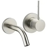 Dornbracht META SLIM Waschtisch-Wand-Einhandbatterie ohne Ablaufgarnitur - Platin