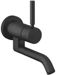 Dornbracht META Waschtisch-Wand-Einhandbatterie ohne Ablaufgarnitur - Schwarz...