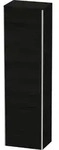 Duravit Hochschrank &bdquo;XSquare&ldquo; 50 &times; 177,6 &times; 35,6 cm Eiche Schwarz