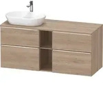 Duravit Waschtischunterschrank wandh&auml;ngend &bdquo;D-Neo&ldquo; 140 &times; 66,4 &times; 55 cm...