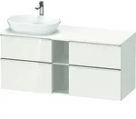 Duravit Waschtischunterschrank wandh&auml;ngend &bdquo;D-Neo&ldquo; 140 &times; 66,4 &times; 55 cm Wei&szlig;