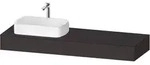 Duravit Konsole &bdquo;Qatego&ldquo; in Graphit Supermatt