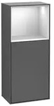 Villeroy & Boch Finion Seitenschrank G50 418x936x270mm Silk Grey Matt Lacquer /...