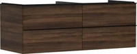 Hansgrohe 54089670, Hansgrohe Xelu Q Waschtischunterschrank Nussbaum Dunkel