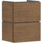 Hansgrohe Xilesa E Waschtischunterschrank, 480x380 mm, 2 Schubk&auml;sten, Eiche