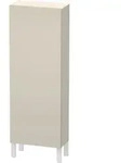 Duravit Halbhochschrank &bdquo;L-Cube&ldquo; 50 &times; 132 &times; 24,3 cm Taupe Supermatt