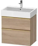 Duravit Waschtischunterschrank wandh&auml;ngend &bdquo;D-Neo&ldquo; 68,4 &times; 62,5 &times; 44,2 cm...