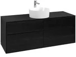 Villeroy & Boch Collaro Waschbeckenunterschrank C045B0, 1400x548x500 mm, Black...