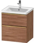 Duravit Waschtischunterschrank wandh&auml;ngend &bdquo;D-Neo&ldquo; 58,4 &times; 62,5 &times; 45,2 cm