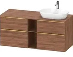 Duravit Waschtischunterschrank wandh&auml;ngend &bdquo;D-Neo&ldquo; 140 &times; 66,4 &times; 55 cm...