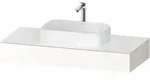 Duravit Konsole &bdquo;Qatego&ldquo; in Wei&szlig; Hochglanz