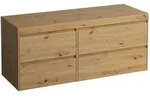 Waschtischunterbau+Waschtischplatte (MODULAR SYSTEM) LANI 495x1370x580 ohne